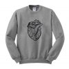 heart  sweatshirt