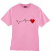 heartbeat T shirt