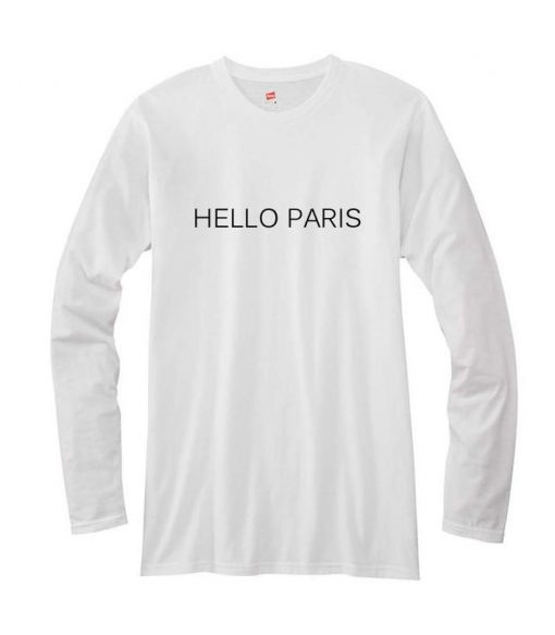 hello paris long sleeves