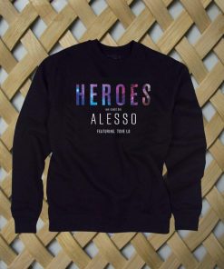 heroes alesso album cover sweatshirt