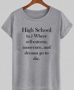 high school tshirt