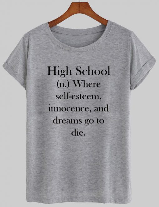 high school tshirt