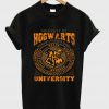 hogwarts university tshirt