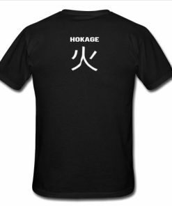 hokage tshirt back
