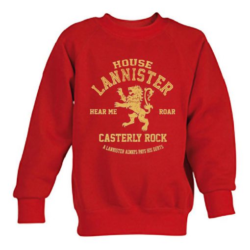 house lannister sweashirt