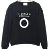 human sweatshirt