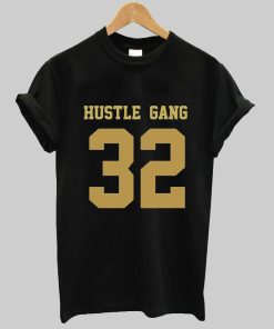 hustle gang T shirt