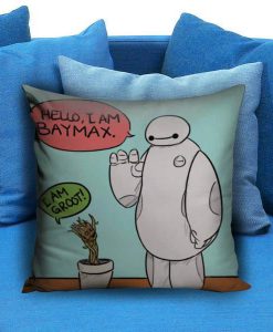 i am baymax i am groot Pillow Case