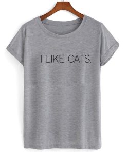 i like cats T shirt