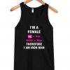 i'm a female tanktop