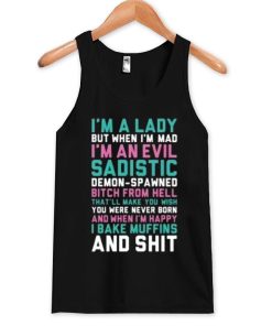 i'm a lady  Tank Top