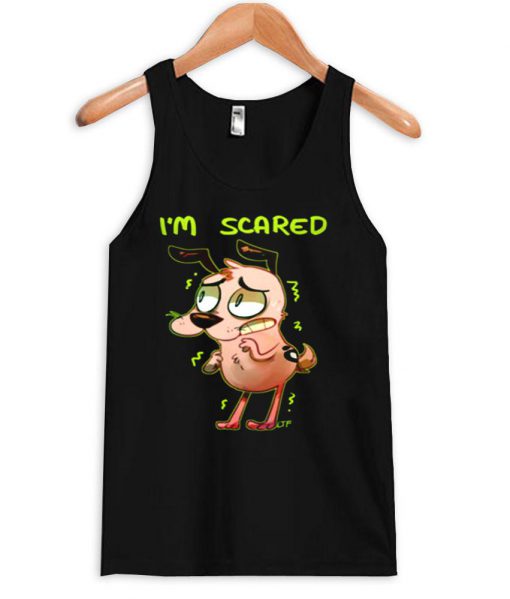 i'm scared tanktop