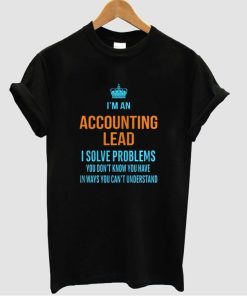 i'man accounting tshirt