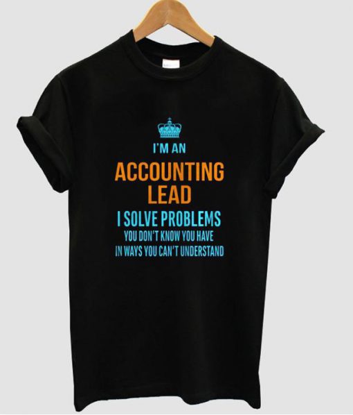 i'man accounting tshirt