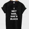 i met god tshirt