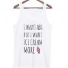 i want abs tanktop