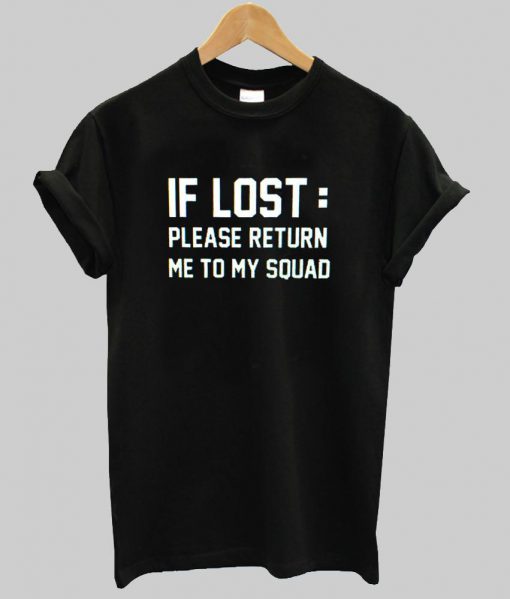 if lost tshirt