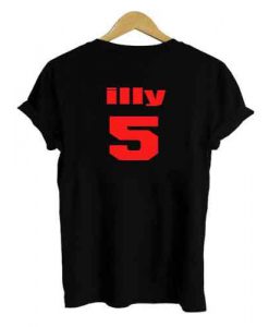 illy 5 tshirt back