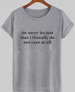 im sorry its just T shirt