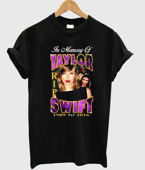 in memory of taylor tshirt