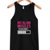 installing muscles tanktop