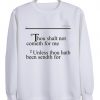 it hou shalt sweatshirt