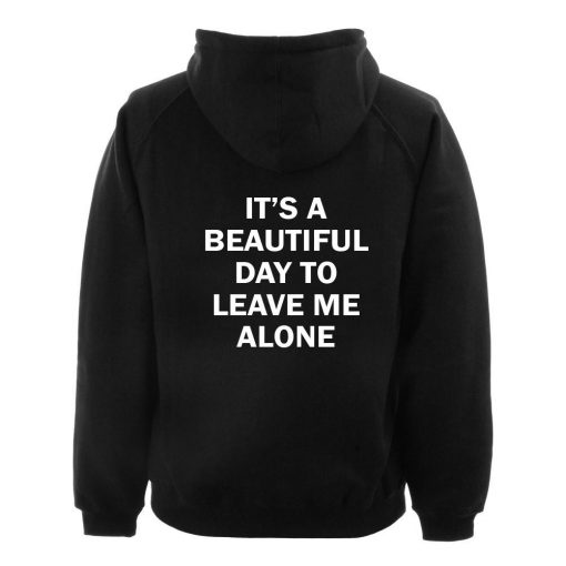 it's a beautiful hoodie BACK