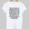 it's not that i dont like T shirt