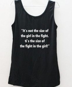 it's not the size Tank Top back