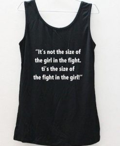 it's not the size Tank Top back