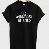 it's wednesday tshirt