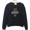 its monday sweatshirt black sweatshirt