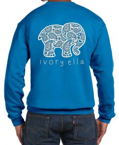 ivory ella elephant back sweatshirt