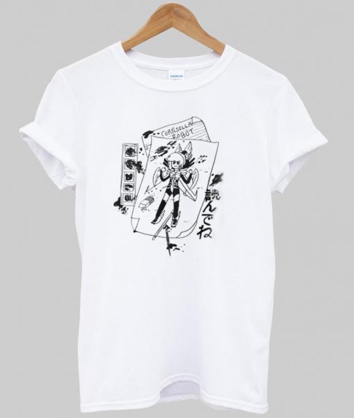 japanese cartoon T shirt