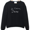 je taime jane sweatshirt