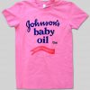 johnson baby oil T shirt