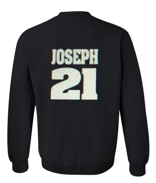 joseph 21 sweatshirt back