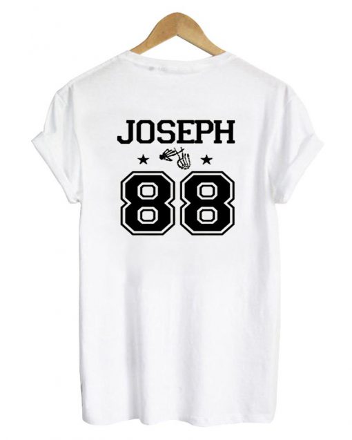 joseph 88 tshirt back