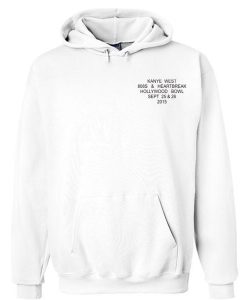 kanye west 808s & heartbreak hoodie