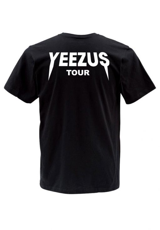 kaos yeezus tour back T shirt