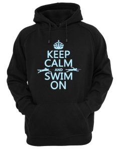 keep calm and swim on
