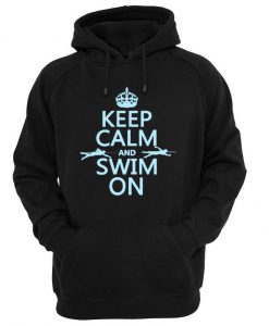 keep calm and swim on