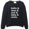 kellin & jesse sweatshirt