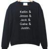 kellin & jesse Sweatshist