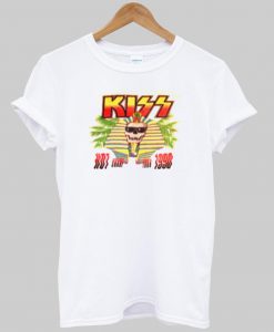 kiss tour t shirt