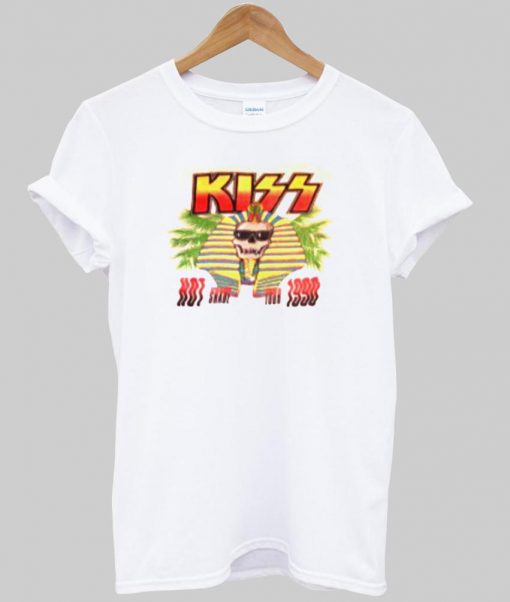 kiss tour t shirt