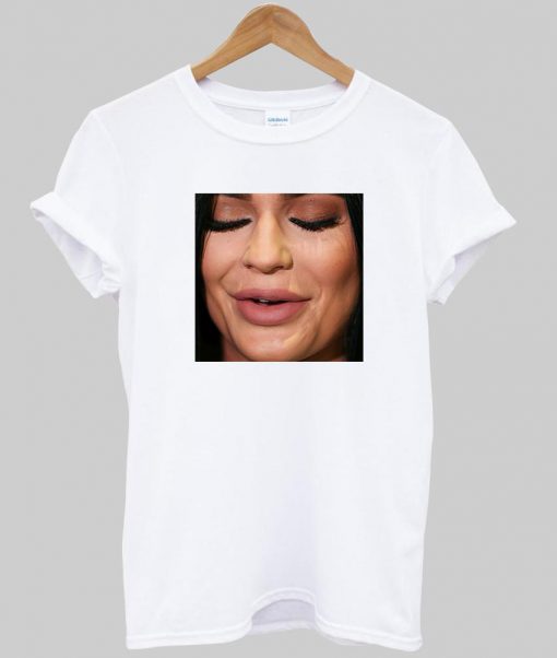 tkylie jenner face shirt