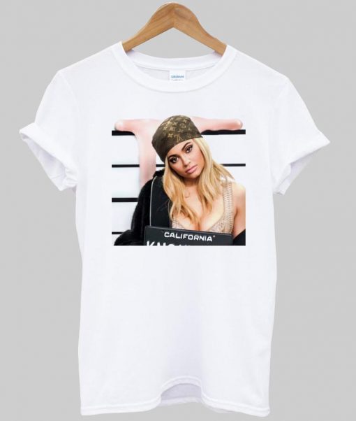 kylie jenner mugshot tshirt