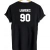 lawrence 90 T shirt back