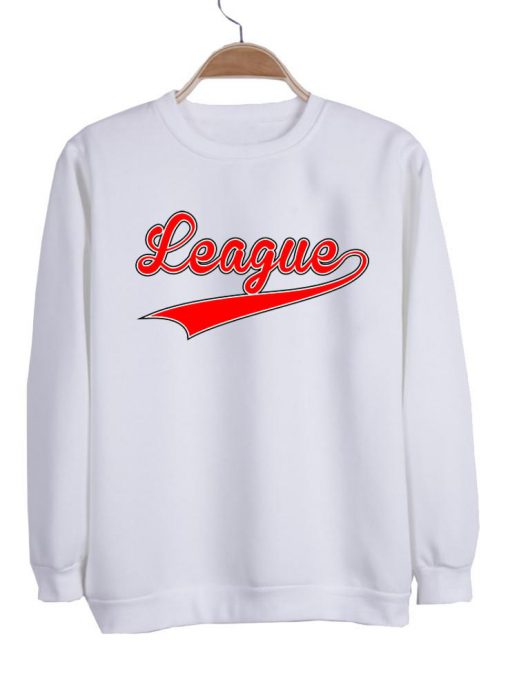 league sweatshirt